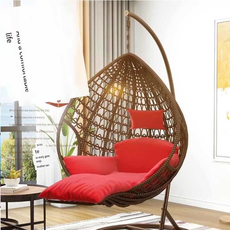 Rattan hanging outlet chair indoor