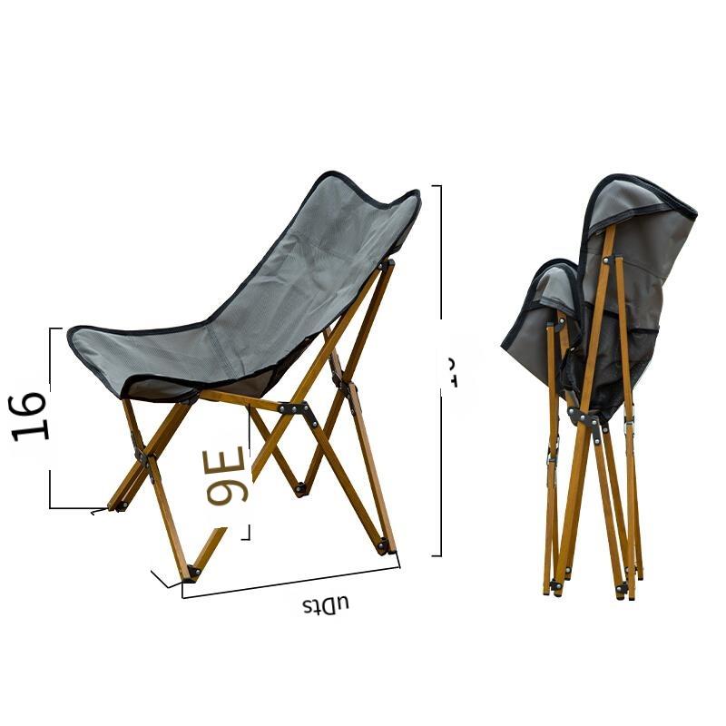 Aluminum outdoor folding store chairs