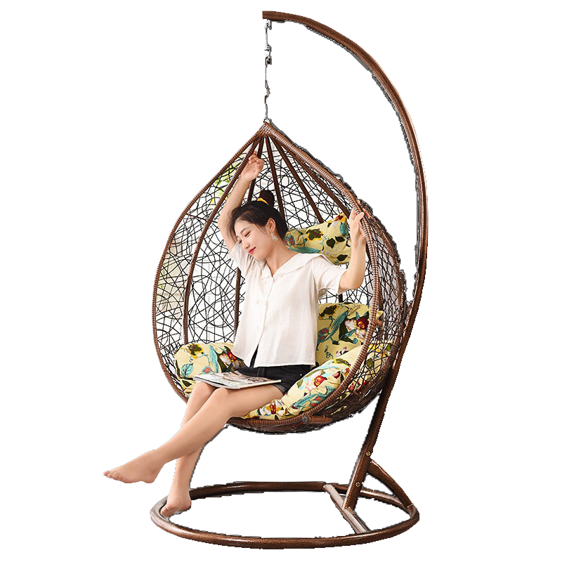 Basket deals chair swing