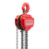 3t 9m (Double Chain) Chain Block Manual Chain Hoist G80 Manganese Steel Chain Carburized Reinforced Gear Material Handling Equipment For WorkShop HS-C3