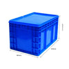 Logistics Box With Cover Turnover Box Carrying Box Plastic Transfer Box 605 * 400 * 340mm