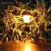 Solar Flame Lamp Courtyard Lamp Landscape Lamp Outdoor Lawn Lamp Simulation Dynamic Flame Atmosphere Lamp Park Modeling Lawn Ground Plug Lamp