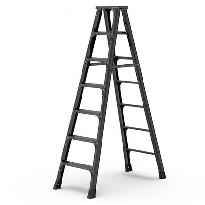 Thickening Double-sided Miter Ladder Widening Multi-functional Folding Engineering Ladder Double-sided Ladder Thickening Aluminum Alloy (Six Steps)