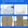 White 4 Crane Ton Bag 90MM * 90MM * 110MM Container Bag Woven Bag And Binding Cloth X Bottom Support