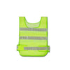 10 Pieces Night Reflective Mesh Vest Reflective Vest Safety Clothing Sanitation Workers Traffic Construction Warning Reflective Vest Fluorescent Green