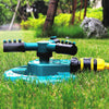 6 Pieces Automatic Sprinkler 360 Degree Rotary Irrigation Agricultural Garden Sprinkler Lawn Cooling Sprinkler Flower Watering God Series Sprinkler