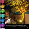 Solar Lamp Projection Lamp Landscape Courtyard Lamp Lawn Tree Lamp Outdoor Waterproof LED Lighting Courtyard Landscape Lamp