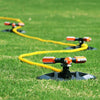 Garden Irrigation Sprinkler 360 Degree Automatic Rotation Sprinkler Upgrade Independent Version + 6 Taps