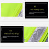 15 Pieces Reflective Safety Strap Safety Vest Fluorescent Yellow Highlight Traffic Safety Warning Reflective Vest Construction Riding Safety Suit