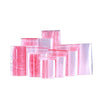 10cm * 15cm 1000 Pieces Disposable PE 12 Thread Self Sealing Bag Thickened Transparent Sealed Bag Zipper Bag Sample Storage Bag