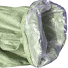 Green 110*140 (100 pack) Plastic Covered Woven Bag With Inner Lining Snake Skin Bag