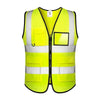 6 Pieces Practical Reflective Vest For Directing Road Construction Night Work Clothes (fluorescent Yellow / Fluorescent Orange)