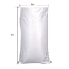 40*60cm 75 Pieces White Moisture-proof And Waterproof Woven Bag Moving Bag Snakeskin Bag Express Parcel Bag Packing Loading Bag Cleaning Garbage Bag