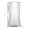 6 Pieces 60*100cm 10 White Moisture-proof And Waterproof Woven Bag Moving Bag Snakeskin Bag Express Parcel Bag Packing Loading Bag Cleaning Garbage Bag