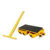 Heavy Pallet Truck Steering Type (24t) Weight Shifter Equipment Pressure Resistant Heavy Ground Bull Lifting Tool Ground Car 16 Wheel Steering 24t Crd24 Steel Wheel