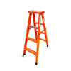 1.2m Folding Ladder Carbon Steel Double Side Ladder Thickening Commercial Indoor Engineering Miter Ladder Carbon Steel