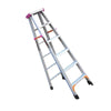 Widened And Thickened Full Antiskid Engineering Ladder Multifunctional Folding Ladder Aluminum Ladder 1.8m Full Antiskid 6 Steps