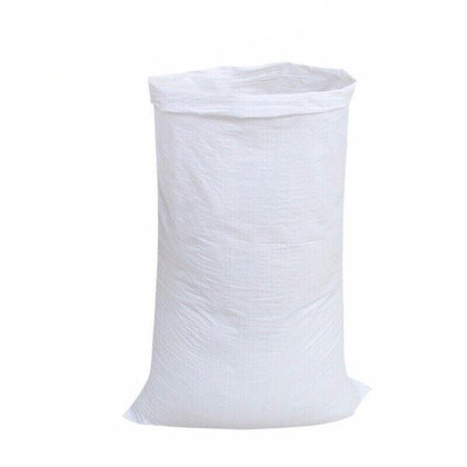 White 80*130cm 100 Pieces Woven Bag Express Logistics Packing Bag Gunny Bag Plastic Snakeskin Packing Bag Rice Flour Bag