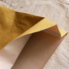 FZ1182 Yellow Moisture-proof Packaging Bag Snake Skin Feed Woven Paper Plastic Composite Kraft Paper Bag 60 * 110 100 Pieces