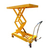 Forklift Manual Hydraulic Lifting Platform Truck 500kg Rise 1.5m