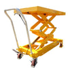 Forklift Manual Hydraulic Lifting Platform Truck 500kg Rise 1.5m