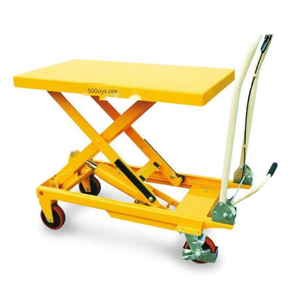 Tf30 Pedal Scissor Hydraulic Lifting Platform Manual Single-Scissor Lift Table 300kg 0.88m