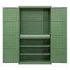 Heavy Hardware Tool Cabinet Finishing Cabinet Workshop Tool Storage Cabinet Hanging Plate Steel Cabinet Green C3182