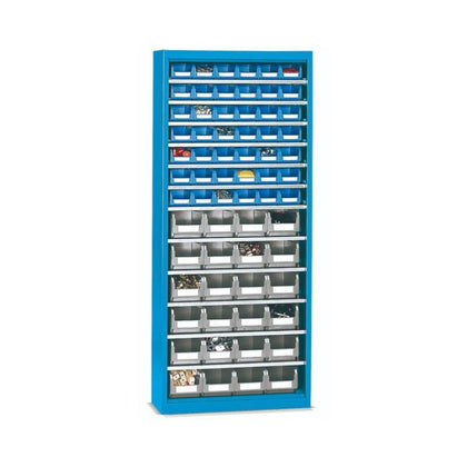 Parts Box Locker Blue 700*270*1655 mm High Quality Cold Rolled Steel