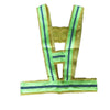 Waistcoat Type Reflective Vest Safety Clothing Yellow Cotton Green Fluorescent Strip Safety Vest For Railway - Free Size