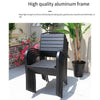 Outdoor Table And Chair Courtyard Table And Chair Three Piece Set Small Tea Table Balcony Table And Chair Outdoor Leisure Milk Tea Coffee Shop Table And Chair