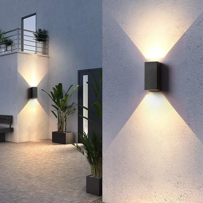 Outdoor Wall Lamp Stair Aisle Lamp Water Wash Wall Lamp Creative Exterior Wall Lamp Courtyard Balcony Wall Lamp Hall Lamp