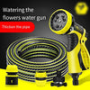 Garden Sprinkler Home Watering Vegetables Sprinkler Seedling Sprinkler Spray Head Explosion-proof Plastic Hose Antifreeze 15 Meters Water Gun Set