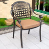 Outdoor Furniture Cast Aluminum Outdoor Tables And Chairs One Table And Four Chairs