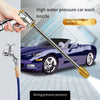 30m Car Washing Water Gun High Pressure Artifact Telescopic Water Pipe Hose Household Nozzle Car Brushing Garden Watering Spray Gun Pressure Flushing Tool