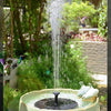 Solar Fountain Outdoor Circulation Domestic Landscape Rockery Garden DC Fountain Fish Pond Oxygenation Micro Floating Pump 1w Small Disc Water Pump