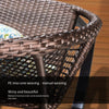 Elderly Rocking Chair Adult Leisure Chair Rattan Deck Chair Balcony Rocking Chair Indoor Single Rattan Chair Ghana Rocking Chair Including Pillow