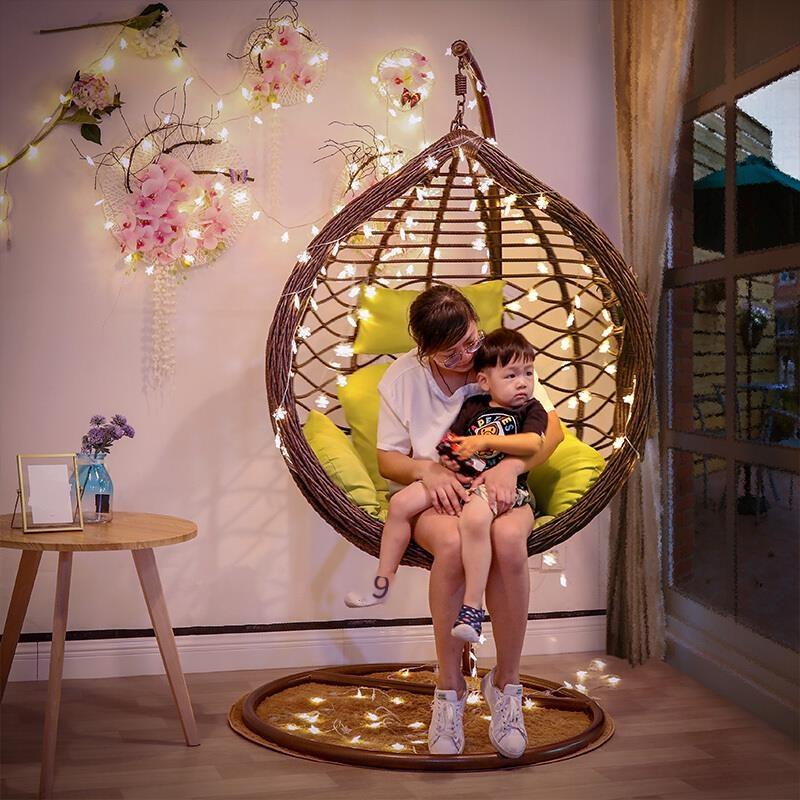 Hanging Basket Chair Indoor Swing Hanging Cradle Drop Chair ECVV AE ECVV.AE