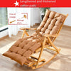 Rocking Chair Adult Reclining Chair Folding Chair Household Rattan Chair Leisure Lazy Chair Elderly Armchair Balcony Cool Chair Courtyard Bamboo Chair