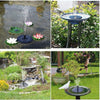 1.5w Solar Fountain Micro Solar Sprinkler Outdoor Courtyard Rockery Garden Pond Landscaping Solar Water Pump Fish Pond Fountain