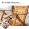 Rocking Chair Bamboo Rocking Chair Reclining Chair Elderly Rocking Chair Rattan Chair Adult Rocking Chair Balcony Lunch Break Chair