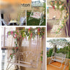 Outdoor Swing Indoor Hanging Basket Iron Hanging Orchid Rocking Chair Double Swing Hanging Chair White Lattice + Pedal + Awning With Chain