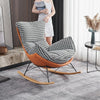 Sofa Chair Reclining Chair Balcony Small Family Lazy Family Living Room Bedroom Thousand Bird Lattice Single Sofa