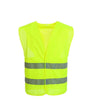 15 Pieces Sanitary Fluorescent Yellow Reflective Warning Reflective Vest One Size Fits All Reflective Vest Cleaning Reflective Overalls