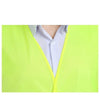 15 Pieces Sanitary Fluorescent Yellow Reflective Warning Reflective Vest One Size Fits All Reflective Vest Cleaning Reflective Overalls