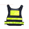 10 Pieces Black Mesh Reflective Vest Travel Warning Green Suit Reflective Vest Black Mesh Reflective Vest