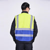 10 Pieces Reflective Vest Reflective Vest Reflective Clothing Reflective Traffic Construction Riding Vest Fluorescent