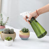 Watering Flower Pot Small Sprinkling Kettle Air Pressure Small Garden Household Watering Pot Sprinkling Kettle Spray Bottle 1.5L Green