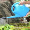 Thickened Sprinkling Pot Large Watering Spray Pot Plastic Watering Pot Long Spout Sprinkling Pot Gardening Watering Pot Household Watering Pot New 5L Blue