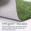 Lawn Carpet Artificial Simulation Turf Mat False Grass Plastic False Green Plant Wall Gum 1.0 cm Super Dense White Rubber Green Grass