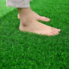 Lawn Carpet Artificial Simulation Turf Mat False Grass Plastic False Green Plant Wall Gum 1.0 cm Super Dense White Rubber Green Grass